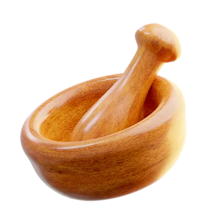 Mortar Pestle  3D Icon