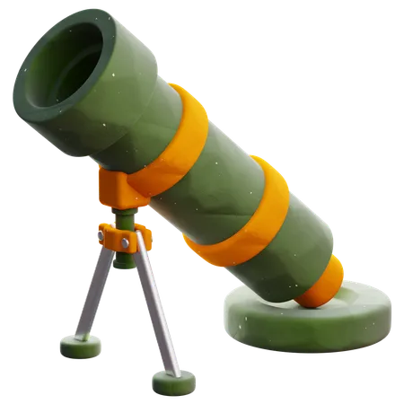 Mortar Weapon 3 D Icon 3D Icon