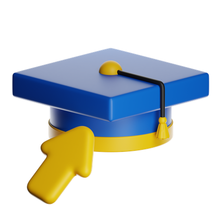 Mortarboard  3D Icon
