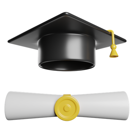 Mortarboard  3D Icon