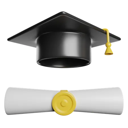 Mortarboard  3D Icon