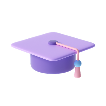 Mortarboard  3D Illustration