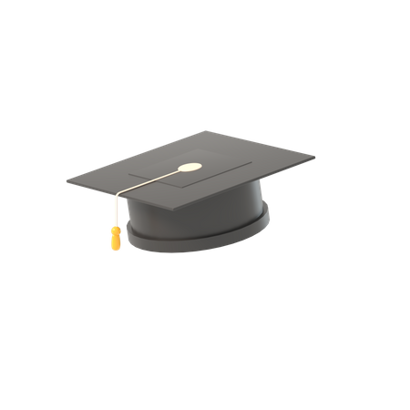 Mortarboard  3D Illustration