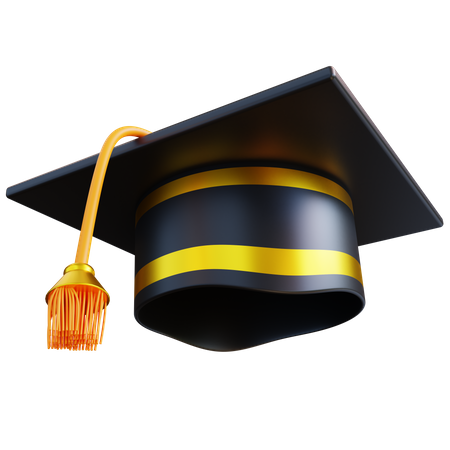 Mortarboard  3D Icon