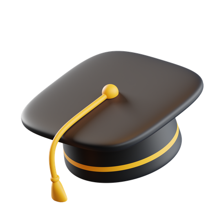 Mortarboard  3D Icon