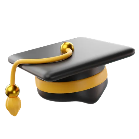 3 D Illustration Mortarboard Of Back To School Icon 3D Icon