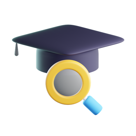 Mortarboard Analize  3D Icon