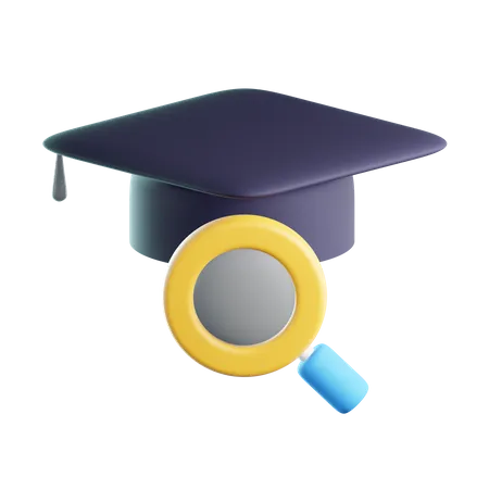Mortarboard Analize  3D Icon
