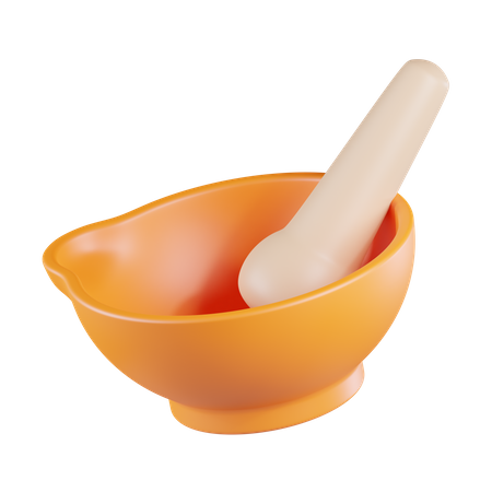 Mortero  3D Icon