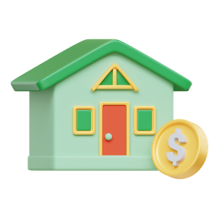 Mortgage  3D Icon