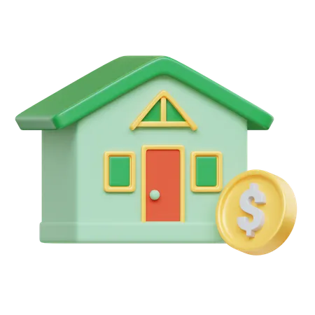 Mortgage  3D Icon