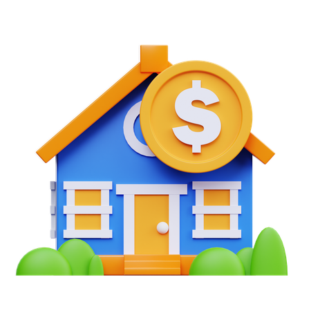 Mortgage  3D Icon