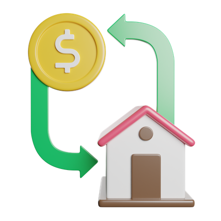 Mortgage  3D Icon