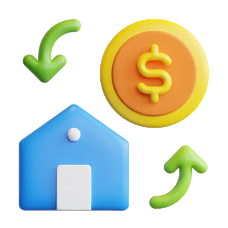 Mortgage  3D Icon