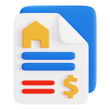 Mortgage  3D Icon