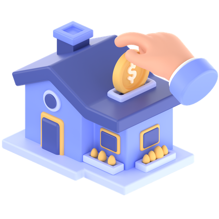 Mortgage  3D Icon