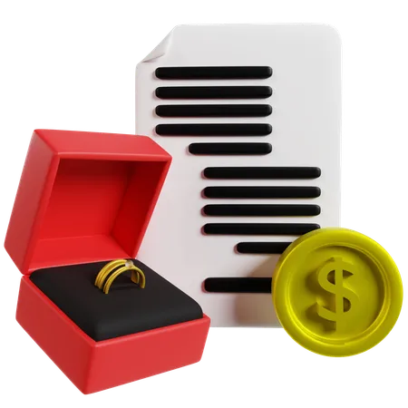 Mortgage Financial Planning  3D Icon