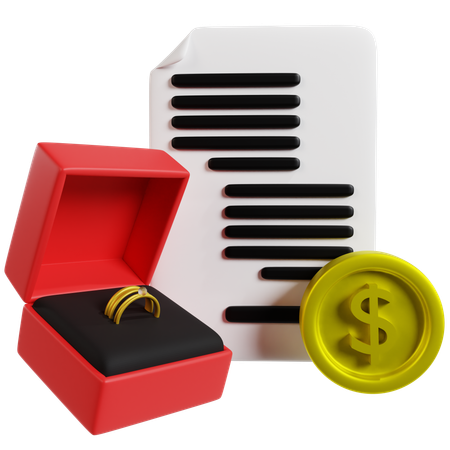 Mortgage Financial Planning  3D Icon