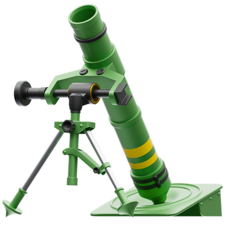 Mortier  3D Icon