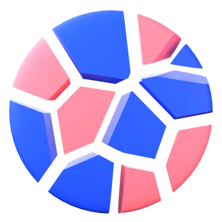 Mosaico  3D Icon