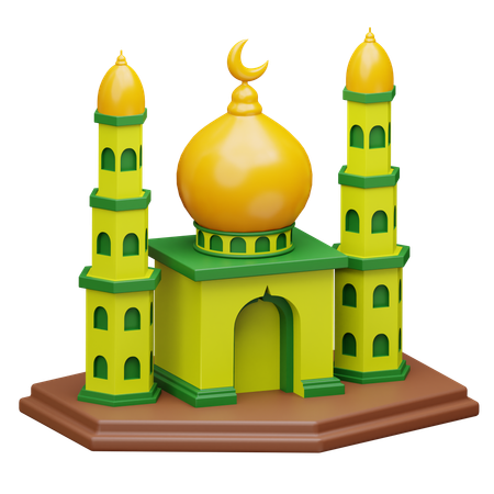 Moschee  3D Icon