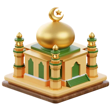 Moschee  3D Icon