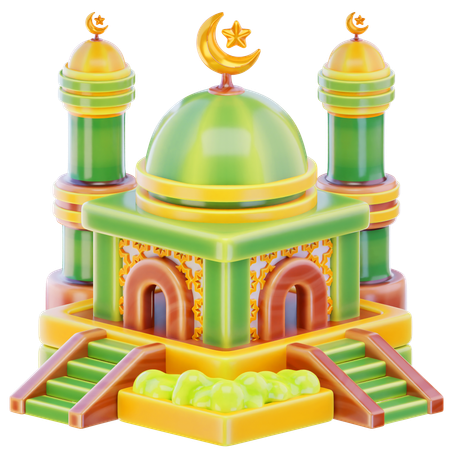 Moschee  3D Icon