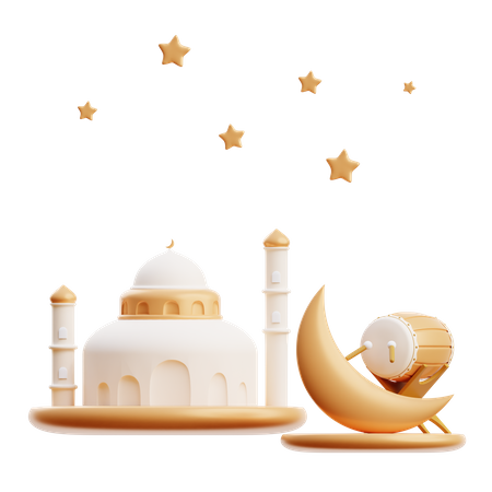 Moschee  3D Icon