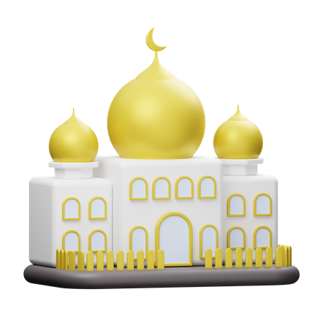 Moschee  3D Illustration