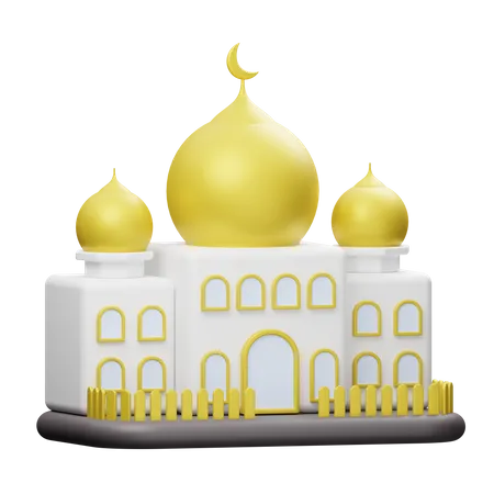 Moschee  3D Illustration