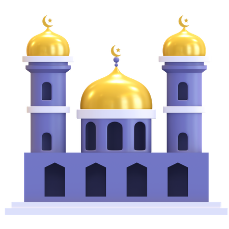 Moschee  3D Illustration