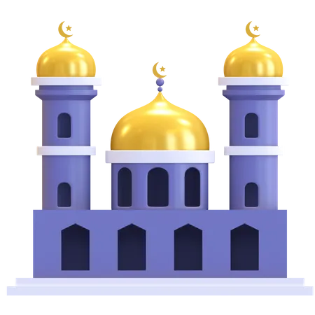 Moschee  3D Illustration