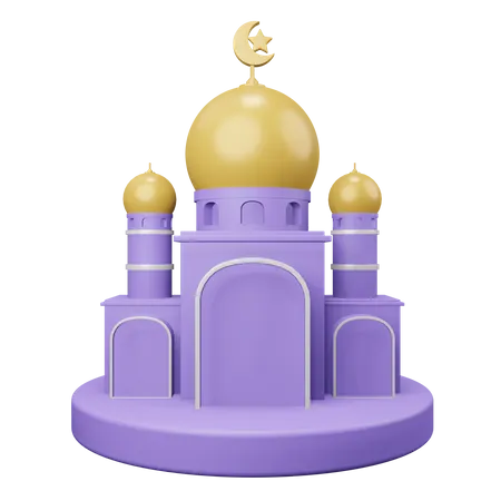 Moschee  3D Illustration