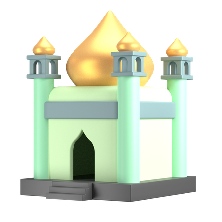 Moschee  3D Illustration