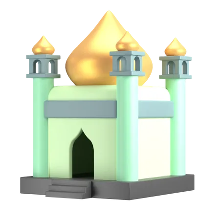 Moschee  3D Illustration