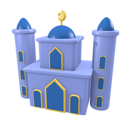 Moschee  3D Illustration