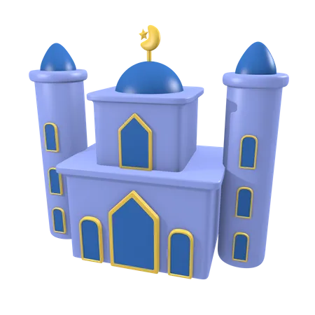 Moschee  3D Illustration