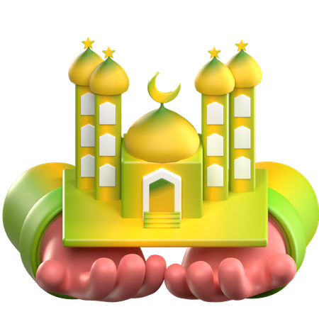 Moschee  3D Icon