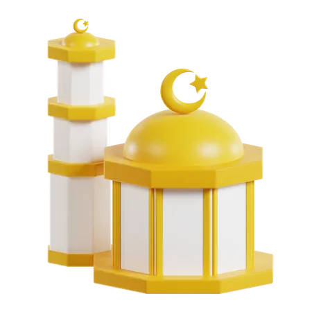 Moschee  3D Icon