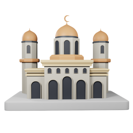 Moschee  3D Icon