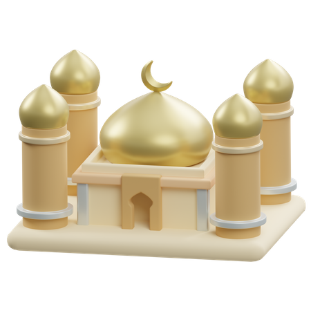 Moschee  3D Icon