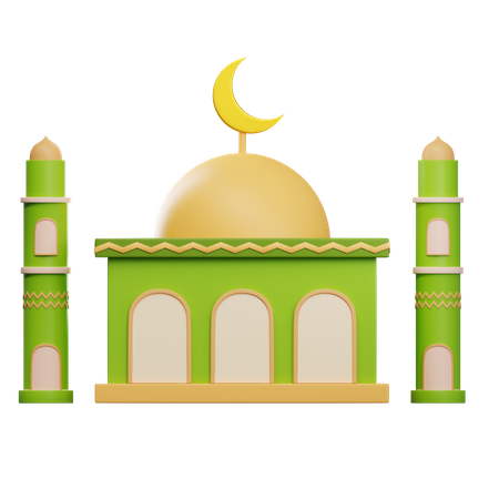 Moschee  3D Icon