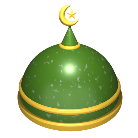 Moschee Kuppel  3D Icon