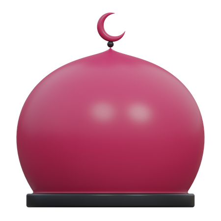 Moschee Kuppel  3D Icon