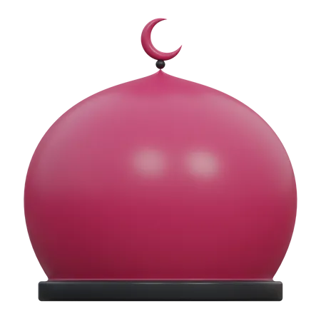 Moschee Kuppel  3D Icon