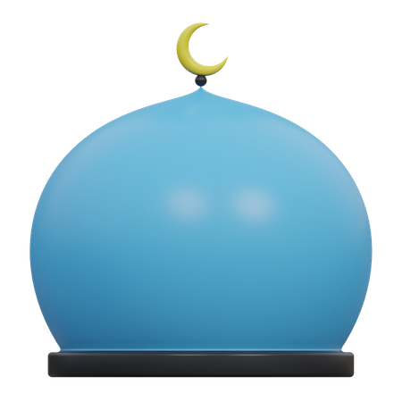 Moschee Kuppel  3D Icon