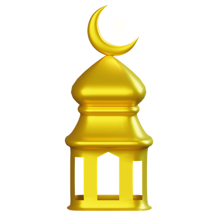 Moschee Kuppel  3D Icon