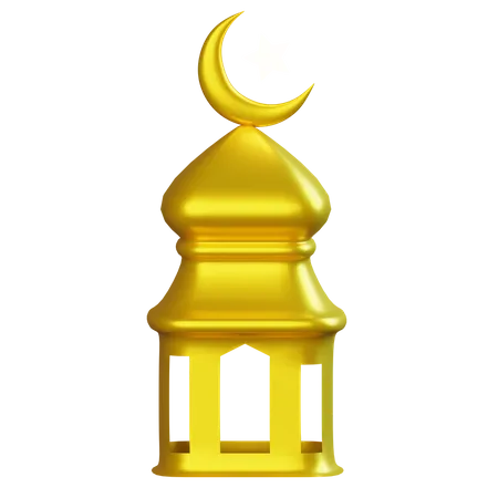 Moschee Kuppel  3D Icon