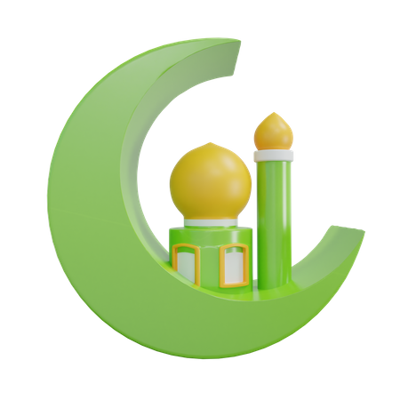 Moschee-Symbol  3D Icon