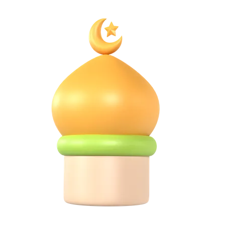 Moschee-Turm  3D Icon